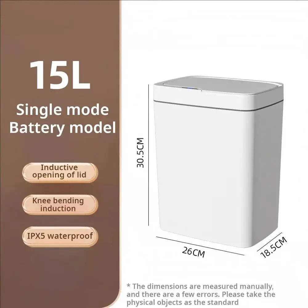 Touchless Smart Bathroom Bin