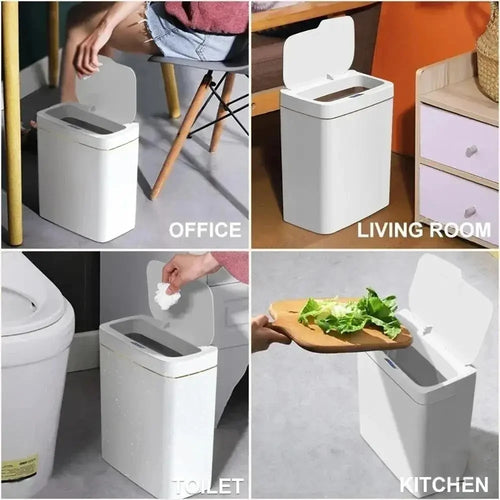 Touchless Smart Bathroom Bin